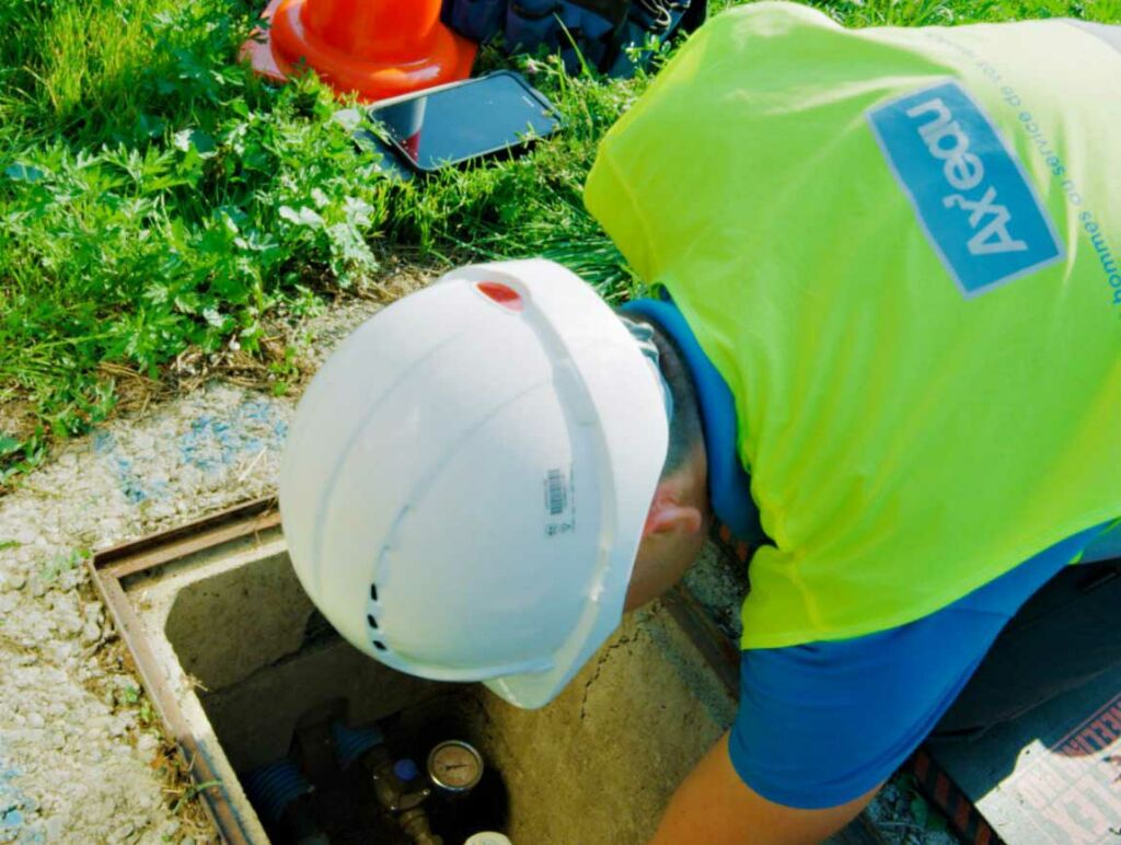 Ax'eau recherche fuite canalisation eau potable