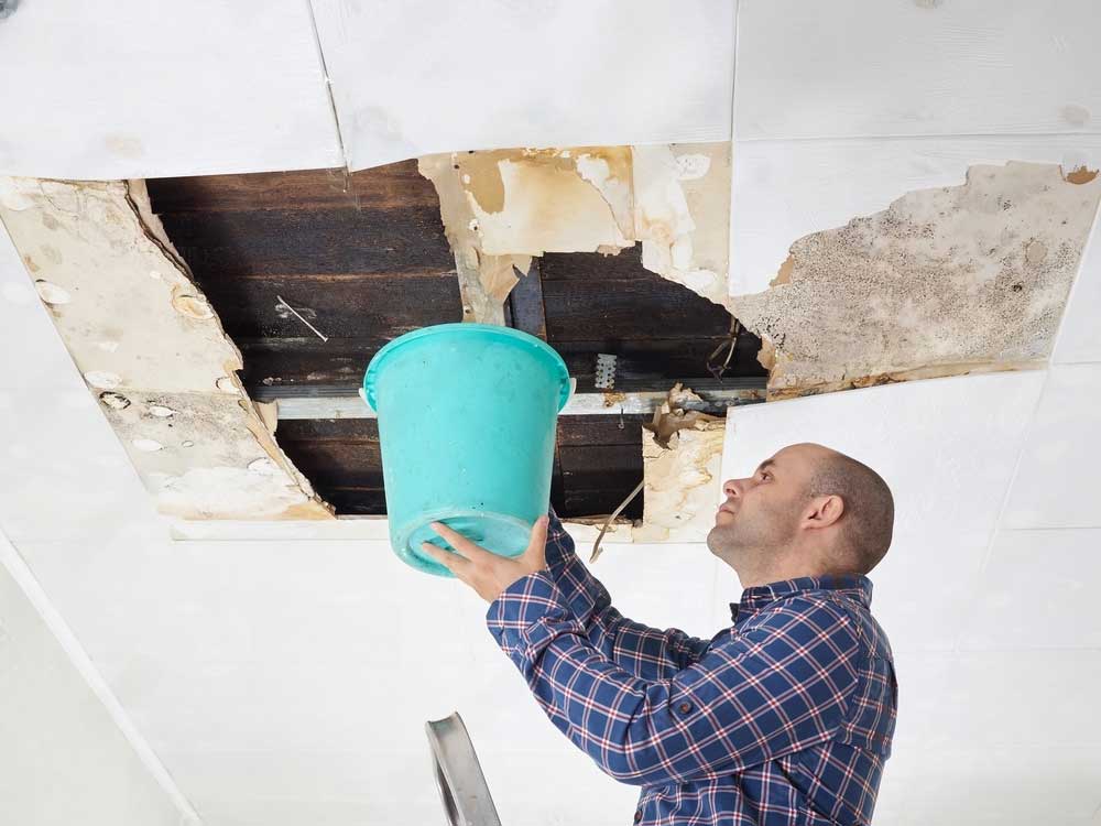 Dégât des eaux dans un appartement