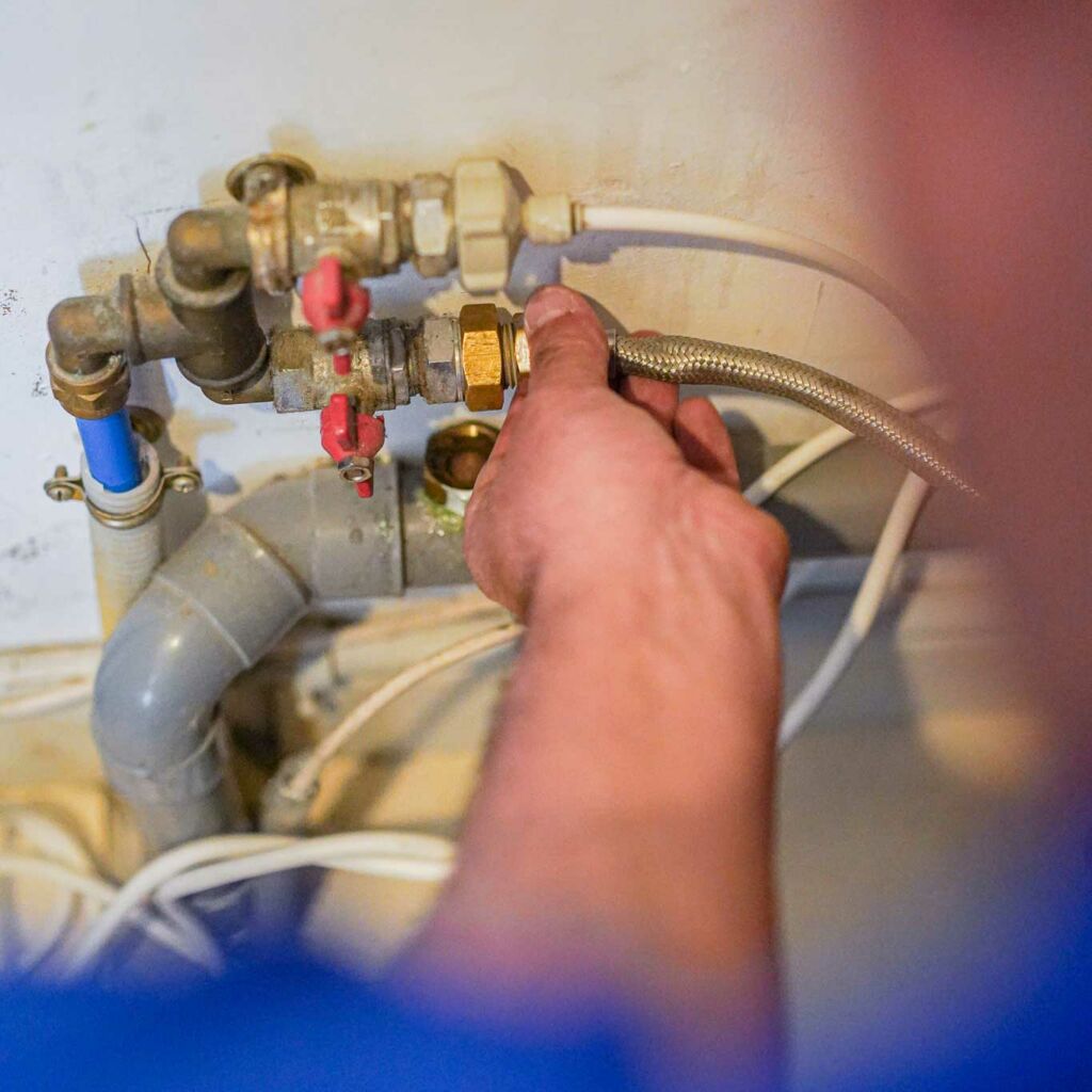 Ax'eau recherche de fuite - Mise en pression canalisation
