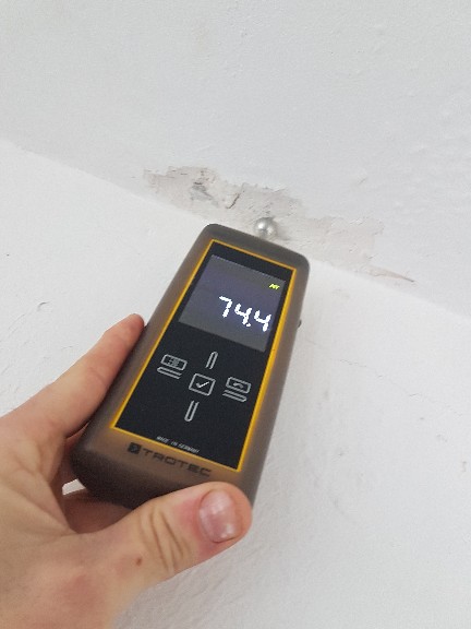 Mesure du niveau d'humidité